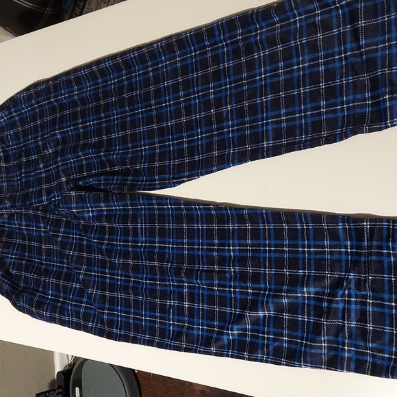 Soft Touch Fleece Sleep Pants, size M, 100% polyester, elastic waist &drawstring - Picture 2 of 3